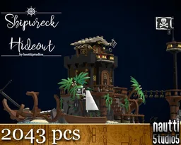 Shipwreck Hideout (6253 REMAKE)