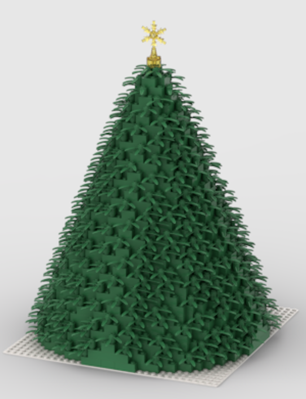 Lego Winter Village Christmas Tree