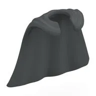 Minifig Neckwear Cape Smooth / Dark Bluish Gray