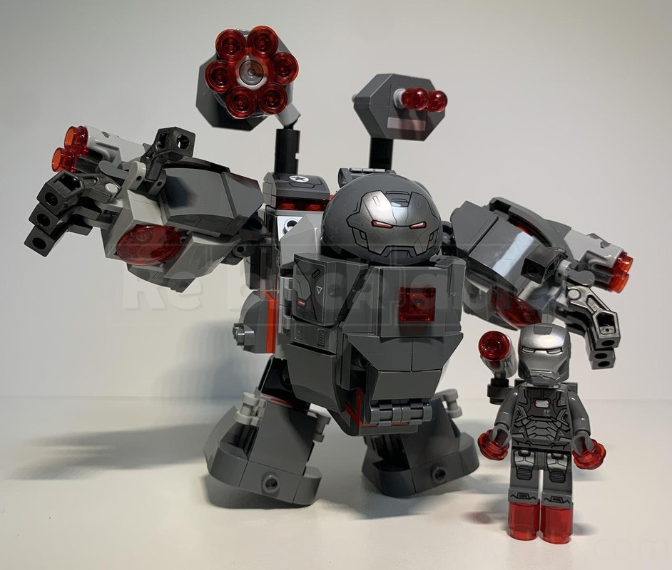 Lego Marvel iron man War Machine Buster