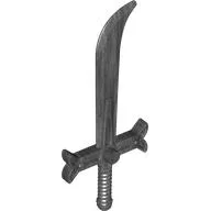 Weapon Sword, Curve with Wide Hilt / Pearl Titanium