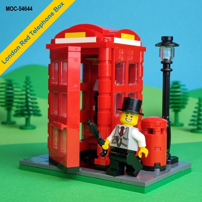 Lego London Red Telephone Box