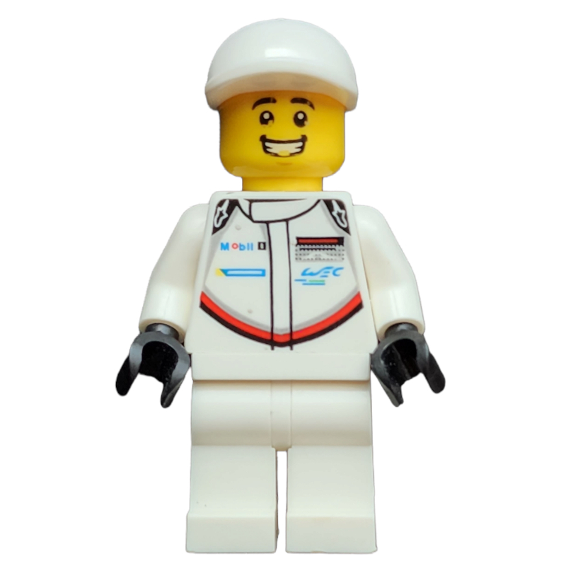 Lego Engineer, Porsche, White Torso, White Legs