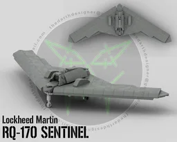 Lockheed Martin| RQ-170 SENTINEL - 1:35 Scale