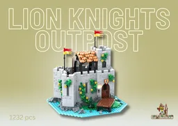 Lion Knights' Outpost (addition to 10305 - "Lion Knights' Castle)