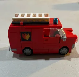 Old Ford Fire Van