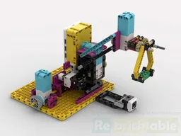 Spike Prime Claw Color Sorter