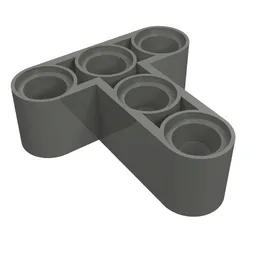 Technic Beam 3 x 3 T-Shape Thick / Dark Bluish Gray