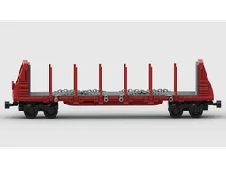US Bulkhead Flat Car
