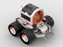 City Space Command-Rover-Module-Trailer