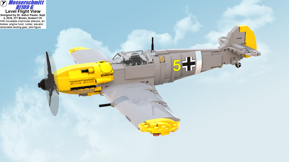 Lego Messerschmitt Bf109 G
