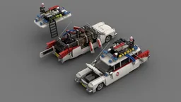 Rebuild of LEGO® 21108 GB Ecto-1