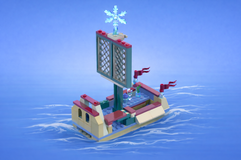 Lego 43265 Snowflake Boat