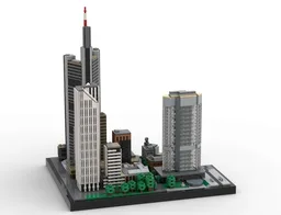 Frankfurt Neue Mainzer Straße skyscrapers part 2