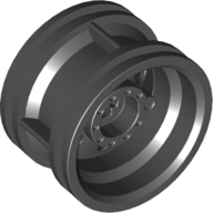 Lego Wheel 30.4 x 20 without Pinholes, with Reinforced Rim