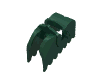 Lego Animal / Creature Accessory, Horse Barding [Plain] / Dark Green