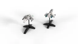Ultramicro E-wing escort Starfighter
