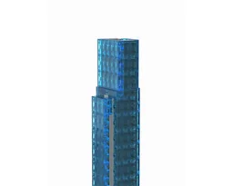 Central Park Tower 1:800 Scale