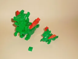 LEGO Classic Dragon Upscaled
