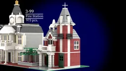 Main Street USA Fire Station