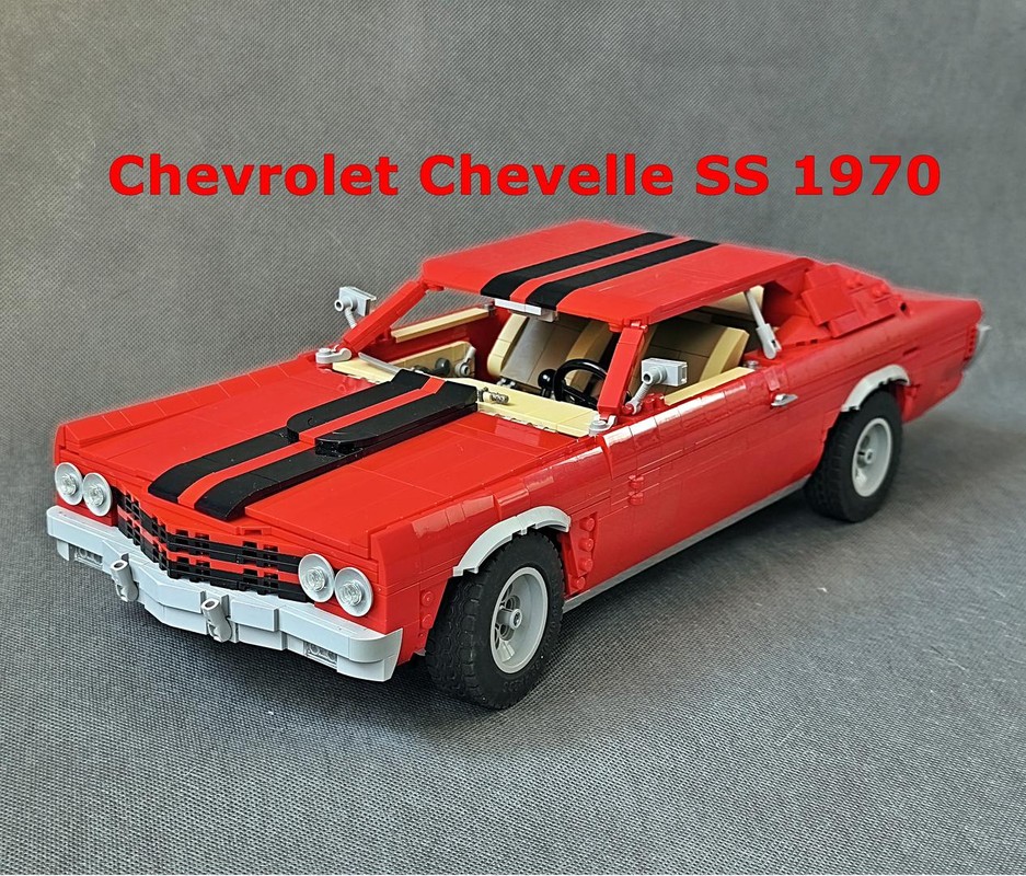 Lego Chevrolet Chevelle SS 1970 (1:11 scale)
