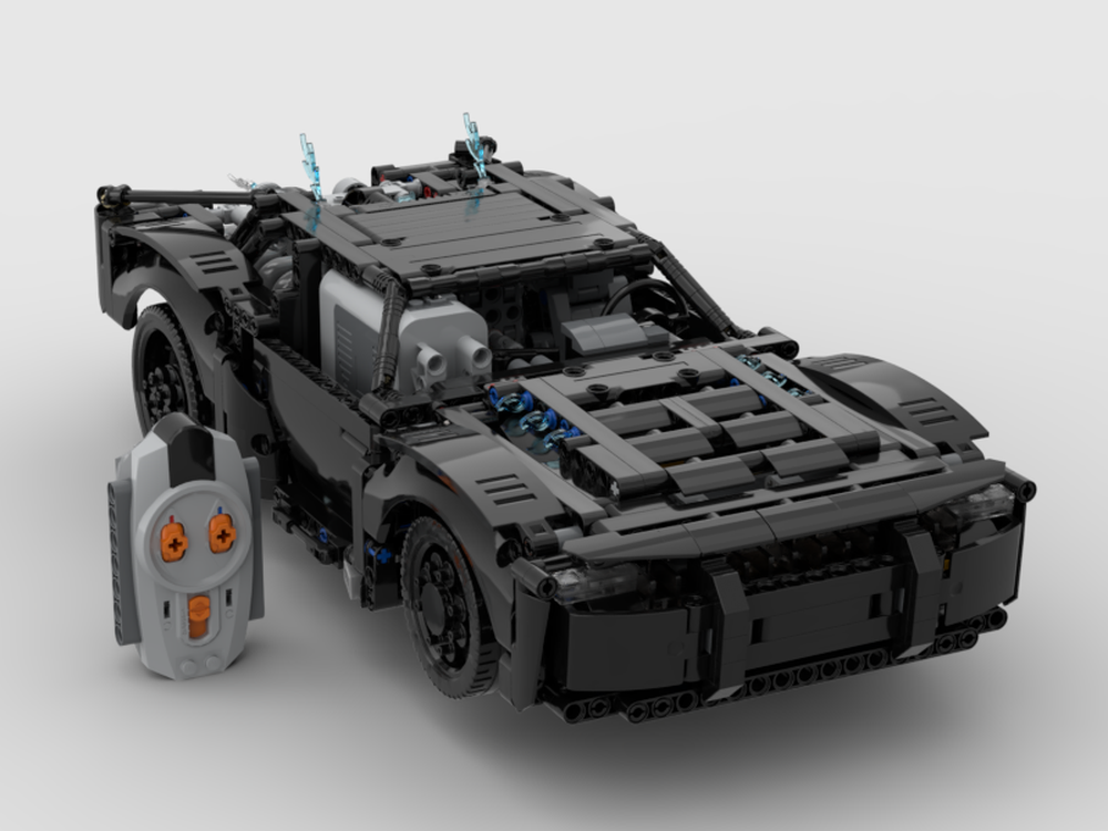Lego 42127 RC with LEGO Power Functions + switchable lights