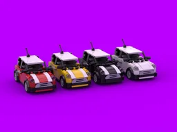 Mini cooper, 6 studs wide