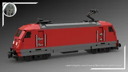 BR 101 Locomotive Red