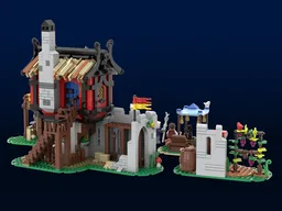 Medieval Guarded Vendors