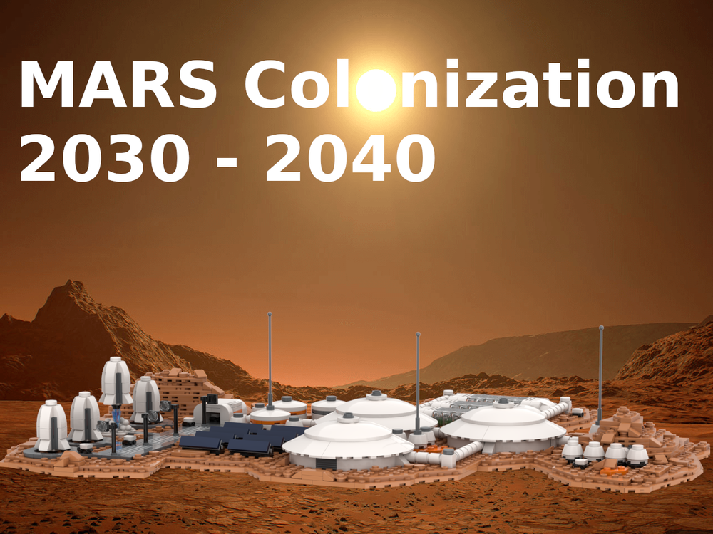Lego Mars colonization