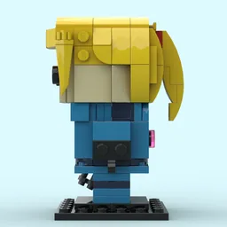 Samus Brickheadz - Zero Suit Revised