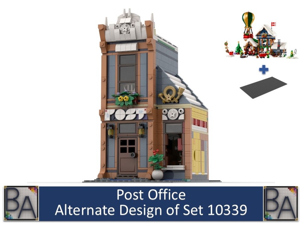 Lego Post Office - Alternate Design of Set 10339