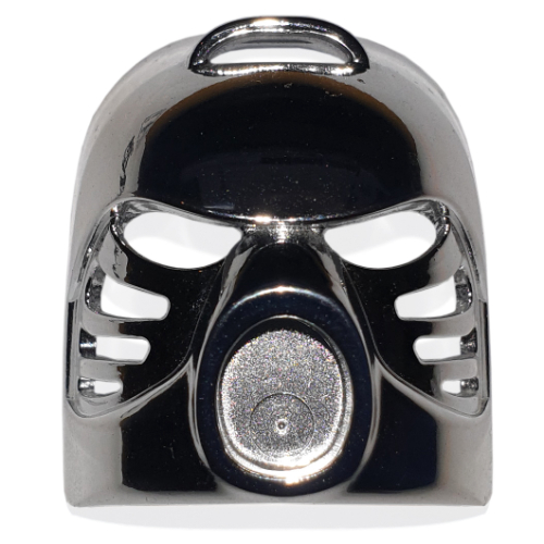Lego Large Figure Mask Hau [Plain] / Chrome Silver
