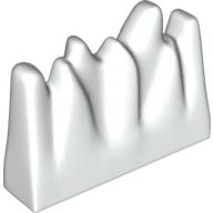 Lego Duplo Fire / Grass / Ice 1 x 4 x 2 / White
