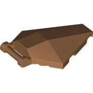 Windscreen 6 x 4 x 1 Hexagonal with Handle / Medium Nougat