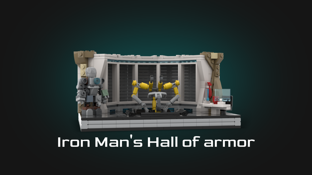 Lego Iron Man's Hall of Armor