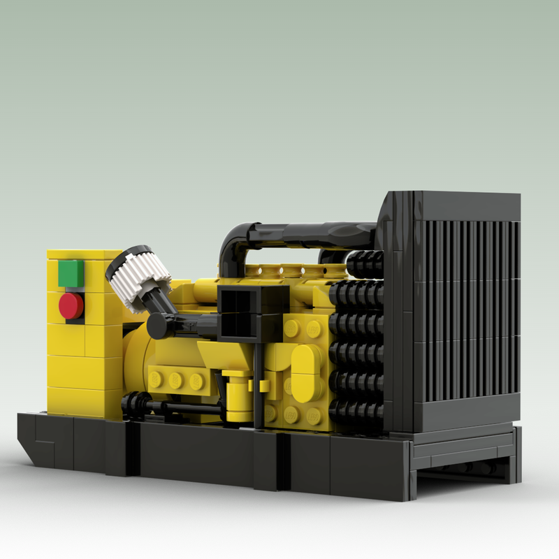 Lego CAT DE500 GC Diesel generator