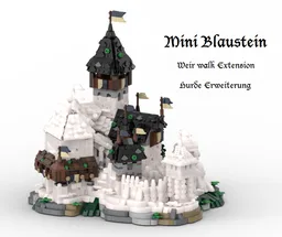 Mini Blaustein Castle - Weir walk Extension / Hurde Erweiterung (Version 5.2)