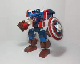 Captain America Mech Armor Upgrade