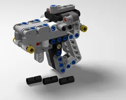 Lego Mini pistol 05 magazine modification