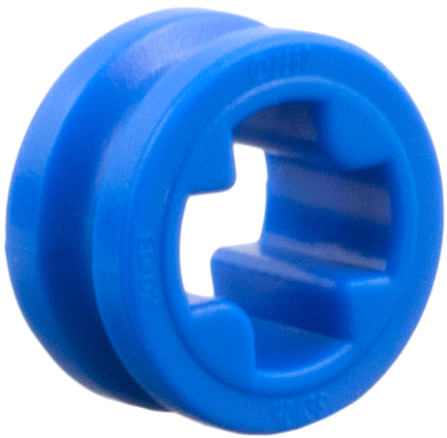Lego Technic Bush 1/2 Smooth / Blue