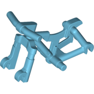 Lego Bicycle Frame / Medium Azure
