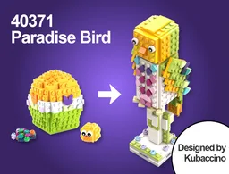 40371 Paradise Bird - BrickPet