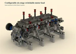 Configurable six-stage switchable motor load