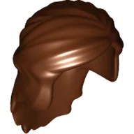 Hair Mid-Length with Braid around Sides / Reddish Brown