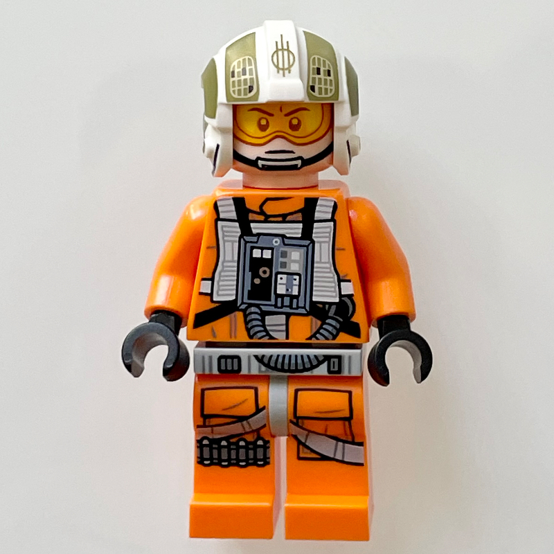 Lego Dutch Vander, Helmet with Olive Green Markings