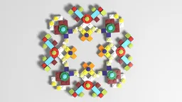 Vivid Snowflake