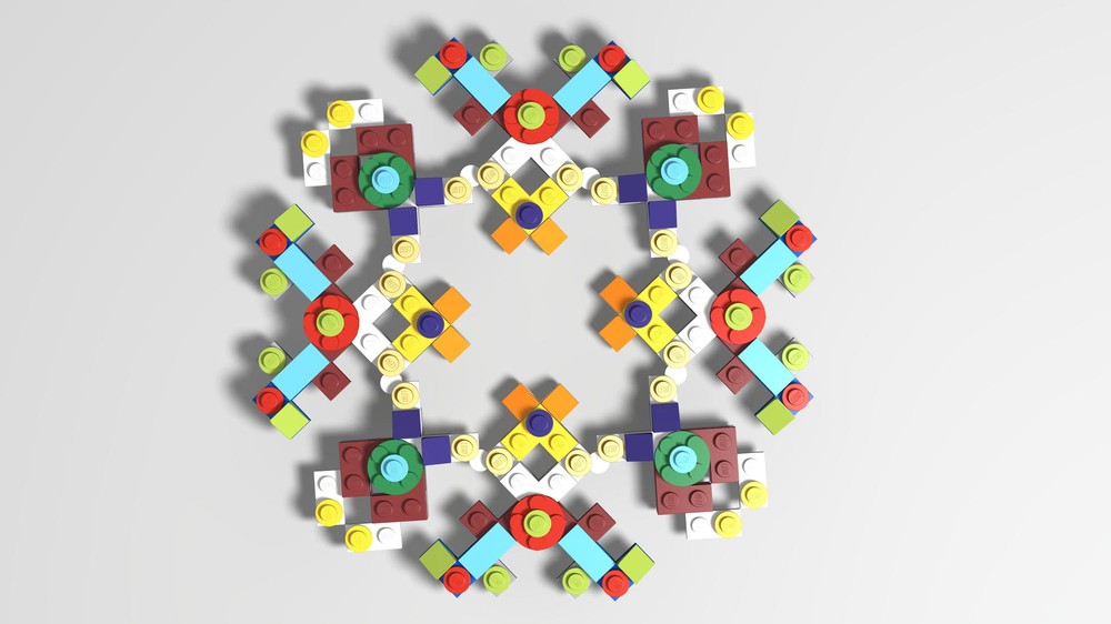 Lego Vivid Snowflake