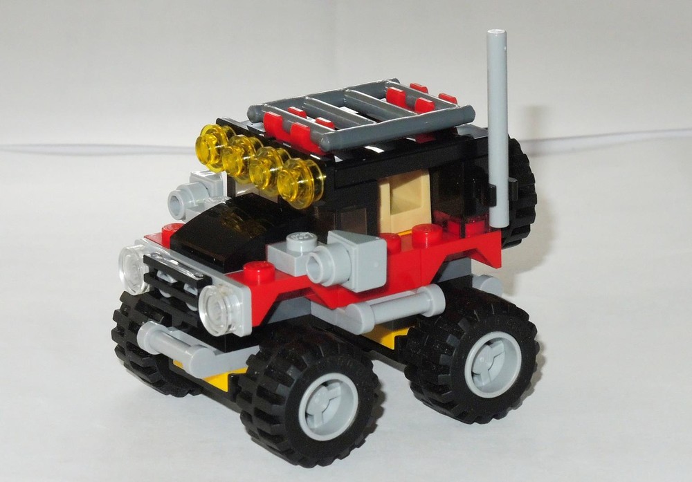 Lego 31040 Jeep Heavy Modded
