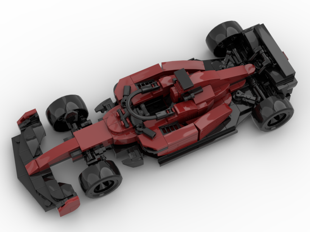 Lego Ferrari SF23 Formula 1 Car (Dark Red)